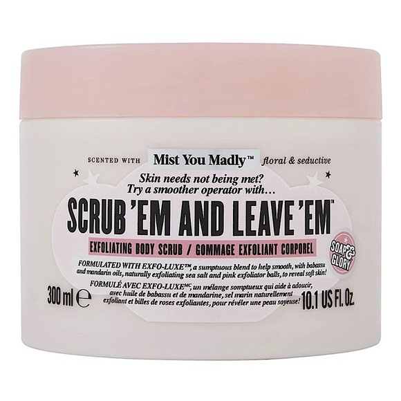 Soap & Glory Scrub ‘Em and Leave ‘Em Exfoliating Body Scrub 10.1oz - Picture 1 of 1